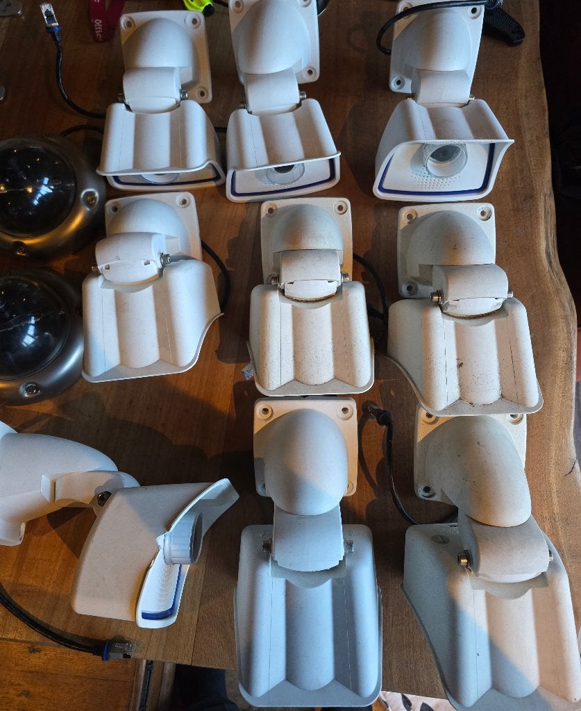 Mobotix M25 kleur camera, Ophalen, Gebruikt