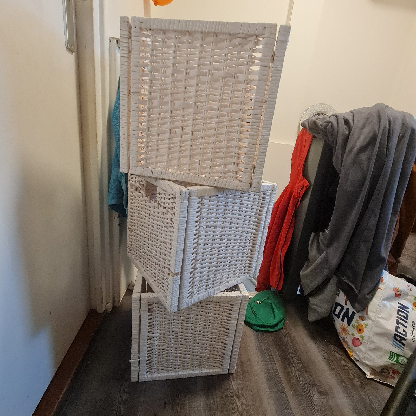 BRANÄS rotan mand ikea wit
Mand, rotan, 32x34x32 cm, Ophalen