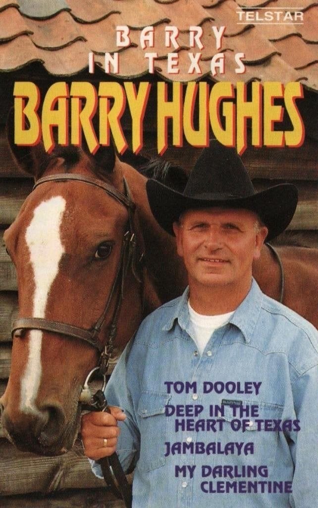Cassettebandje Barry Hughes – Barry In Texas (Telstar), Cd's en Dvd's, Ophalen of Verzenden, Gebruikt, Pop, 1 bandje