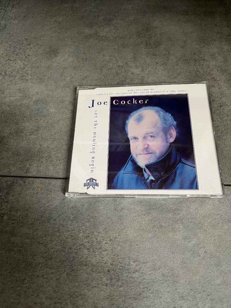 Joe Cocker let the healing begin cd-single, Ophalen of Verzenden, Zo goed als nieuw, Pop