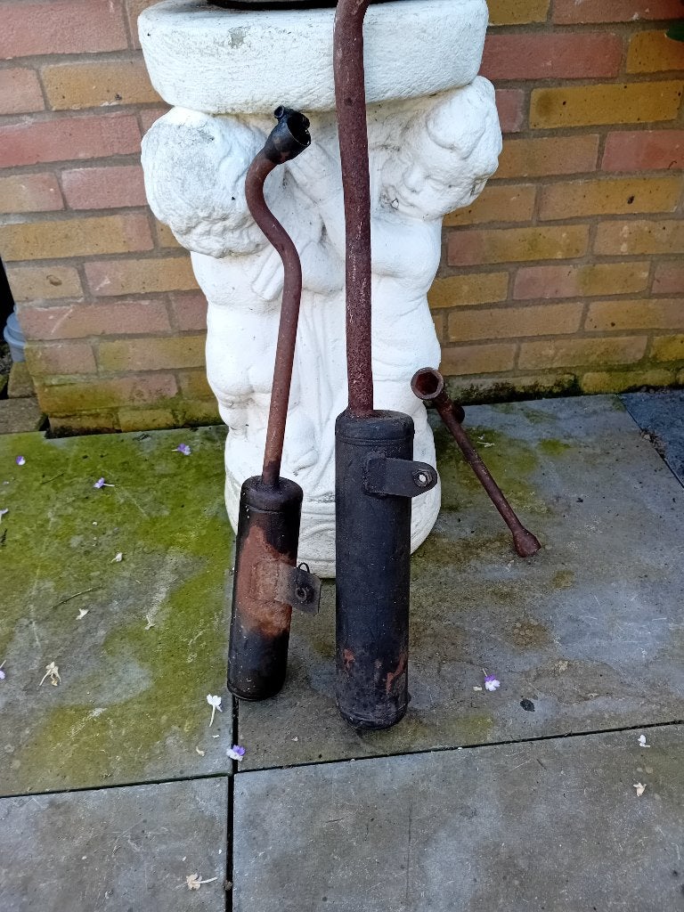 2 Uitlaten voor een Vespa, Ophalen of Verzenden, Gebruikt, Uitlaat, Overige merken