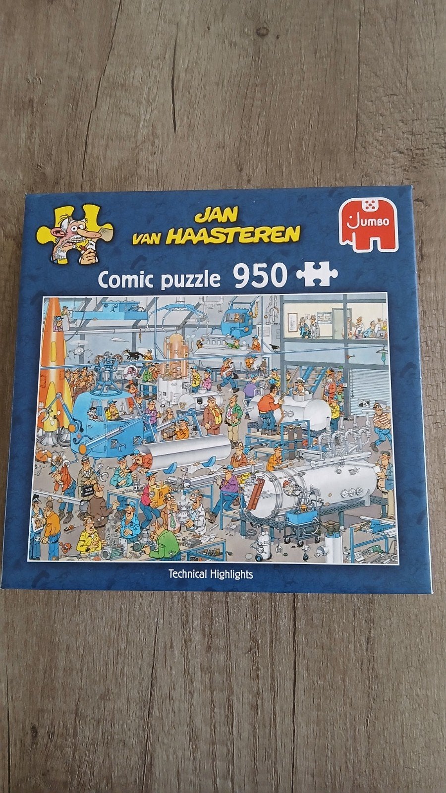 jan van Haasteren - Technische hoogstandjes, Ophalen, 500 t/m 1500 stukjes, Zo goed als nieuw
