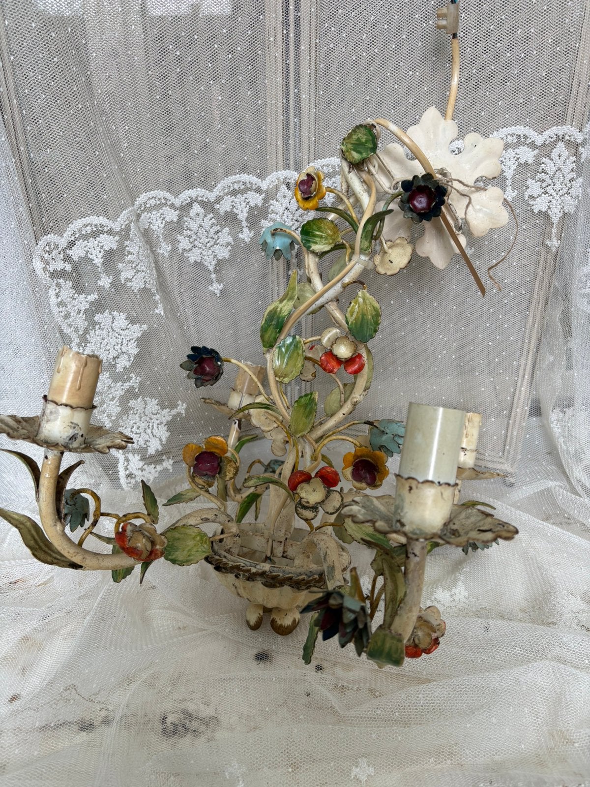 Antieke franse kroonluchter, Ophalen of Verzenden