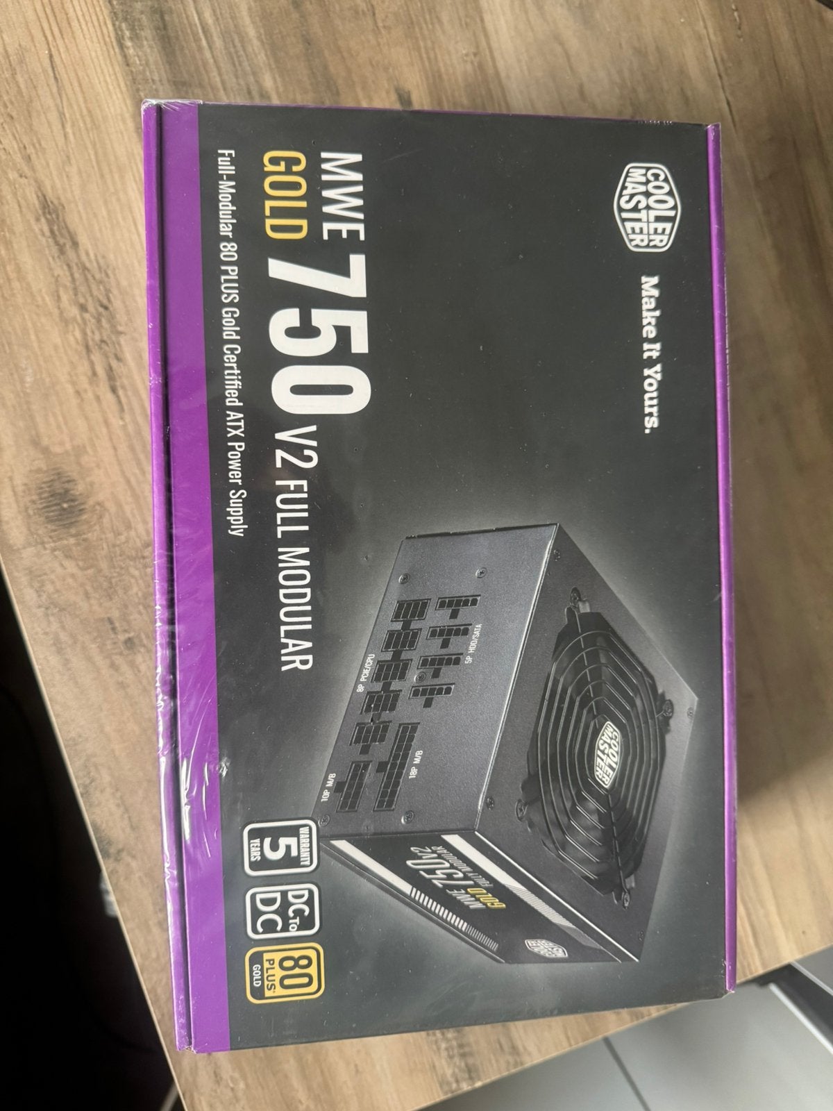 Nieuw gesealed Cooler Master MWE Gold 750 - V2, Ophalen of Verzenden, Nieuw