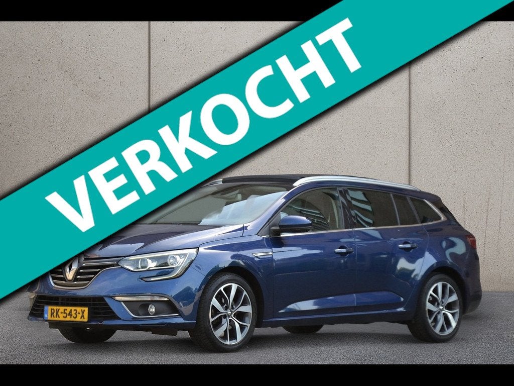 Renault Mégane Estate 1.2 TCe Bose 131PK | Navigatie | Schu, Auto's, Renault, Bedrijf, Te koop, Mégane, ABS, Airbags, Airconditioning