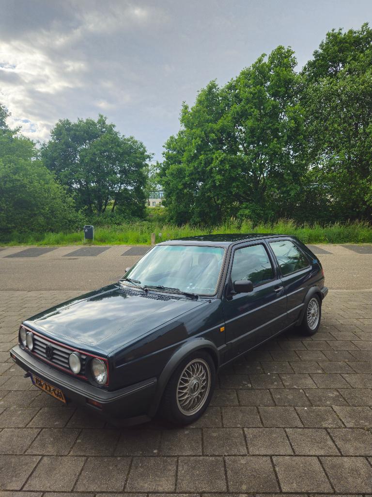 Volkswagen Golf 2 Pasadena 1991 | BBS | Goed onderhouden, Auto's, Volkswagen, Particulier, Golf, Bluetooth, Metallic lak, USB