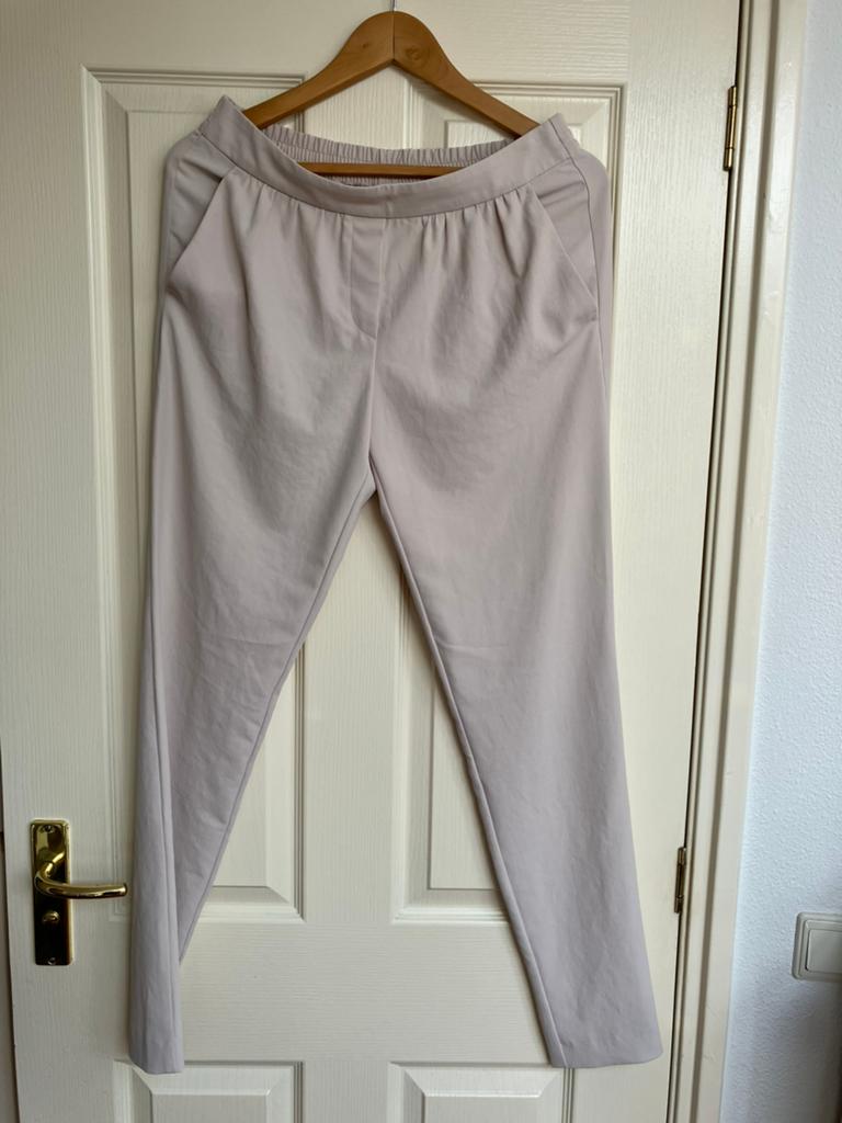 Pantalon - broek - Marccain - beige - 36, Beige, Ophalen of Verzenden, Zo goed als nieuw, Maat 36 (S)