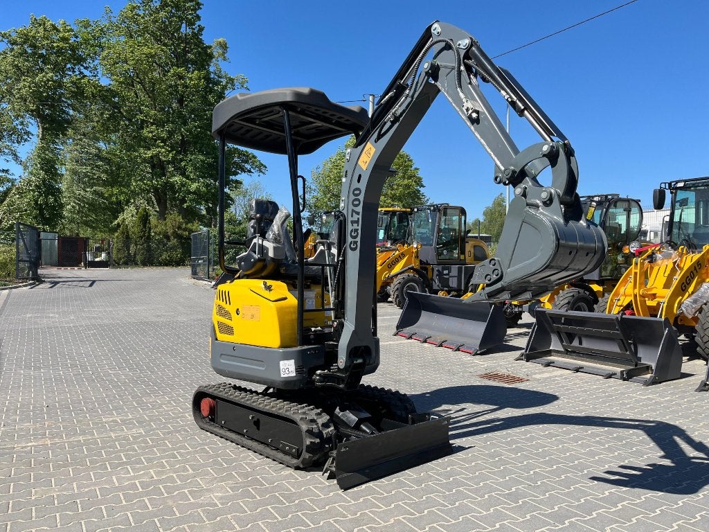 Graafmachines  GG1700 kubota Gunter grossmann, Ophalen of Verzenden, Graafmachine