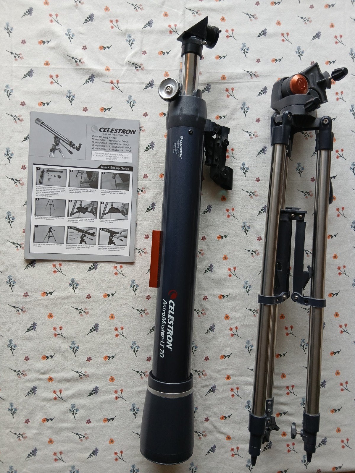 Celestron telescoop, Ophalen of Verzenden, Zo goed als nieuw, Minder dan 80 mm, Lenzentelescoop (refractor)