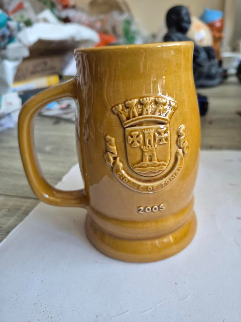 Vintage Bierpul Tomar Portugal 2005 - Keramiek, Ophalen of Verzenden