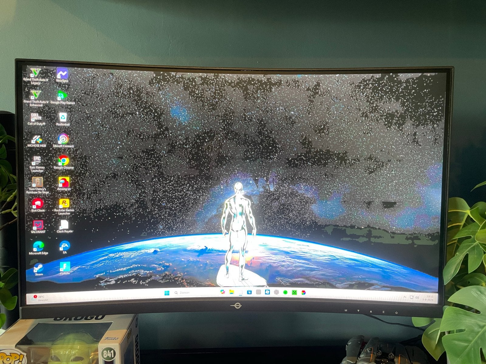 Titan Army C24A1H 240Hz Gaming Monitor - Zo goed als nieuw, Computers en Software, Monitoren, Gaming, Hoofdtelefoonaansluiting