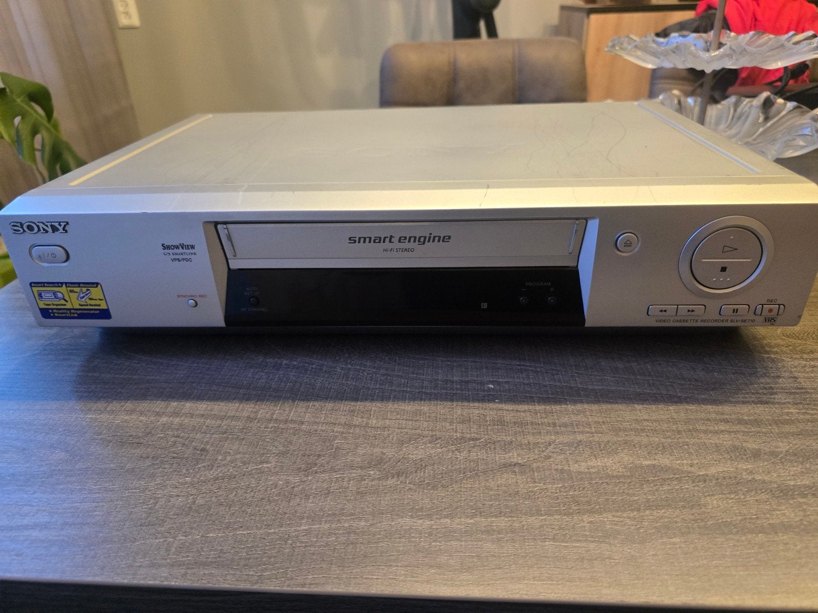 Sony SLV-SE710D VHS-speler - Gebruikt, Audio, Tv en Foto, Videospelers, Ophalen of Verzenden, Gebruikt, VHS-speler of -recorder