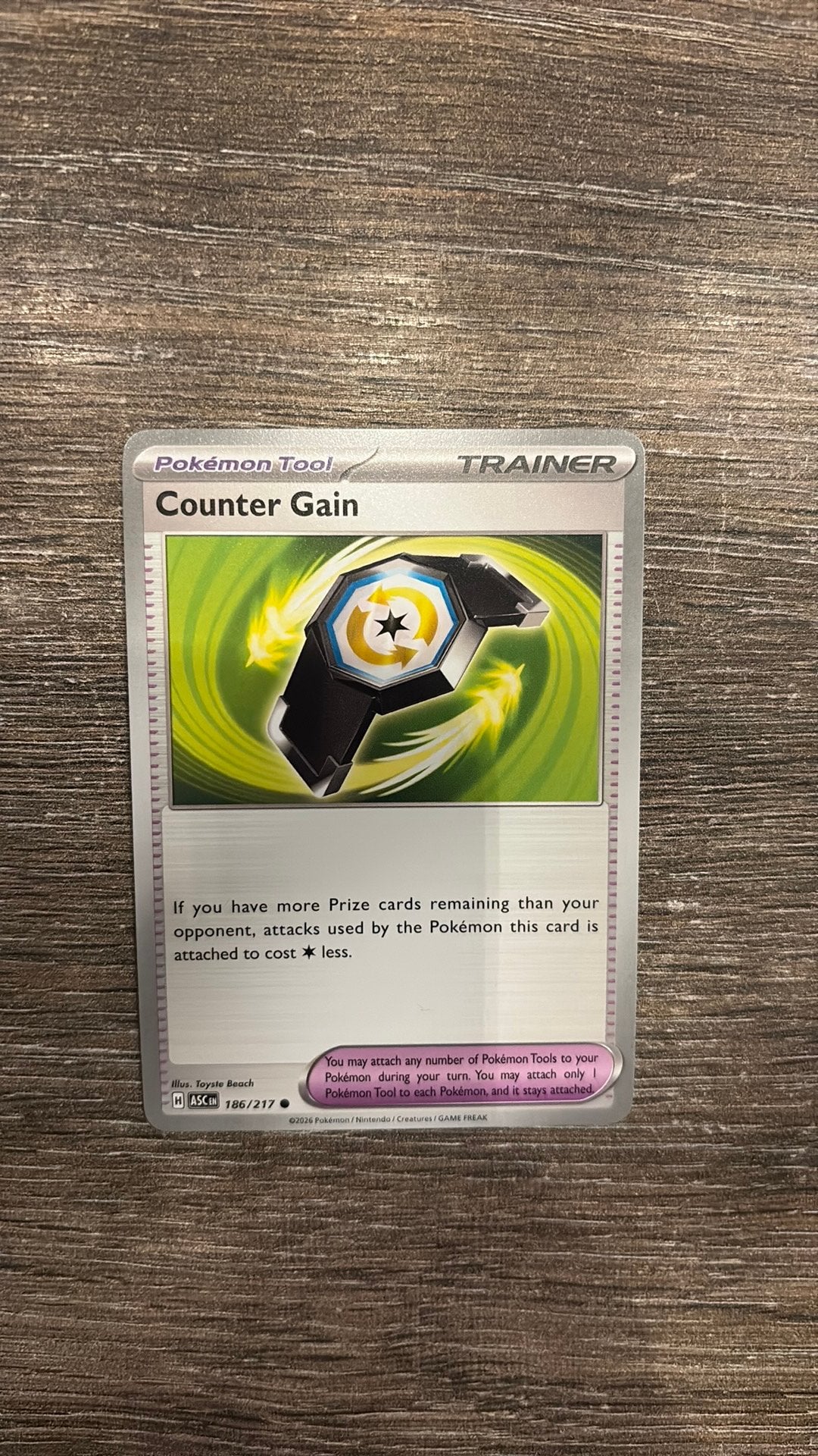 ASC Counter Gain 186/217, Ophalen of Verzenden, Zo goed als nieuw