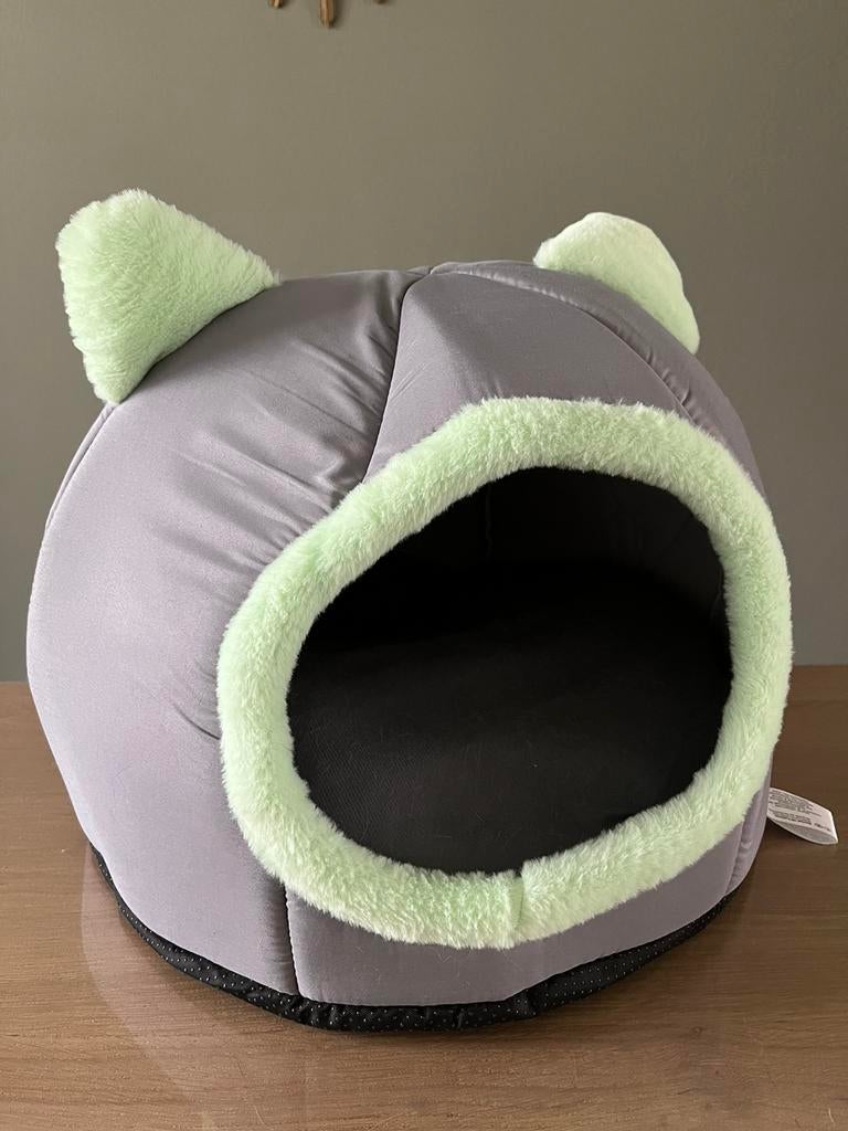 Gaaf cozy kattenmandje bedje, Ophalen of Verzenden, Zo goed als nieuw