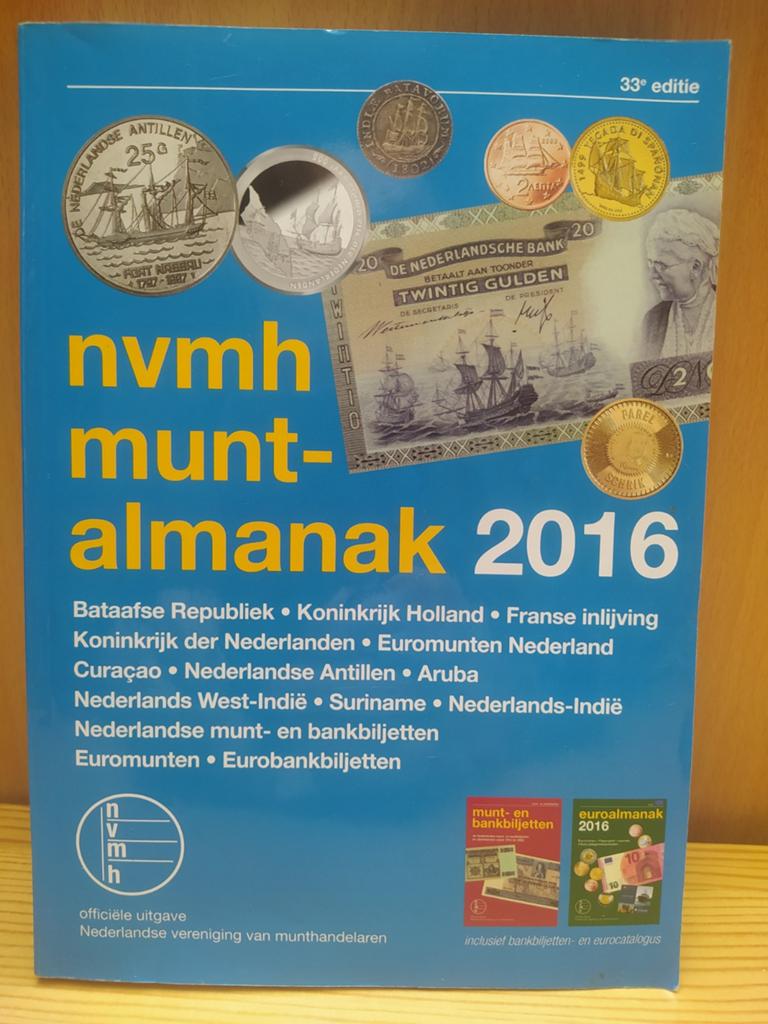 NVMH Muntalmanak 2016 - 33e editie, Ophalen of Verzenden