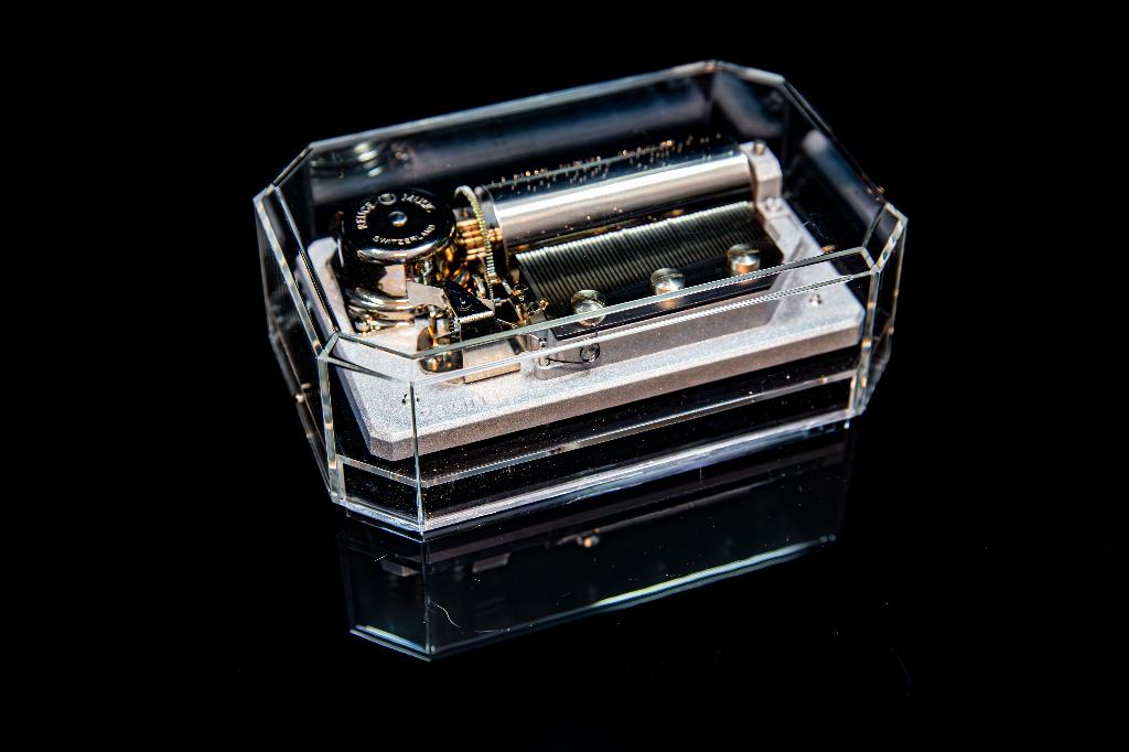 Reuge speeldoos muziekdoos Presse-papier, Ophalen of Verzenden