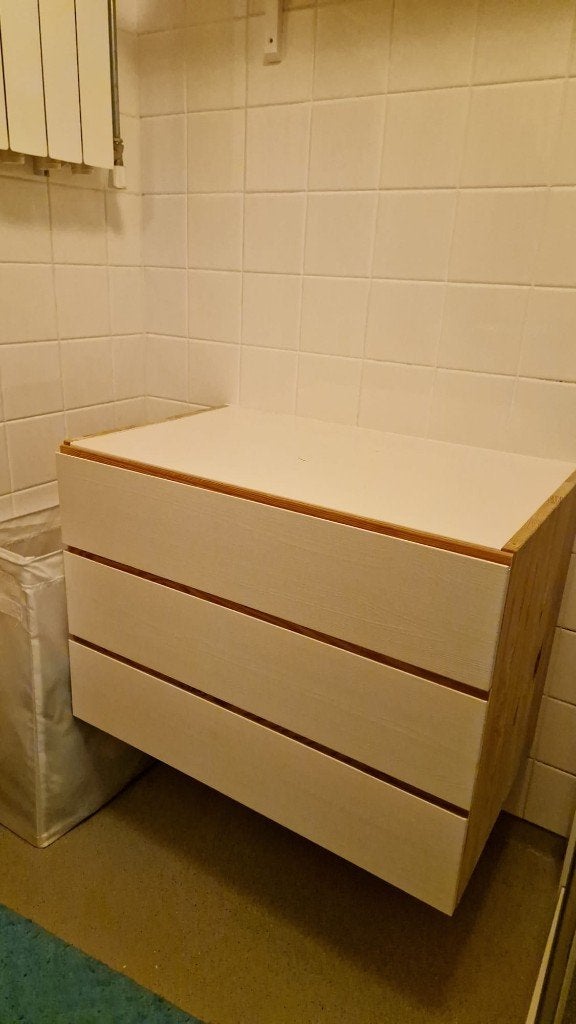 IVAR Ikea ladekast 80cm breed en 50cm diep, Huis en Inrichting, Kasten | Ladekasten, Ophalen, Gebruikt, Eikenhout, 50 tot 100 cm