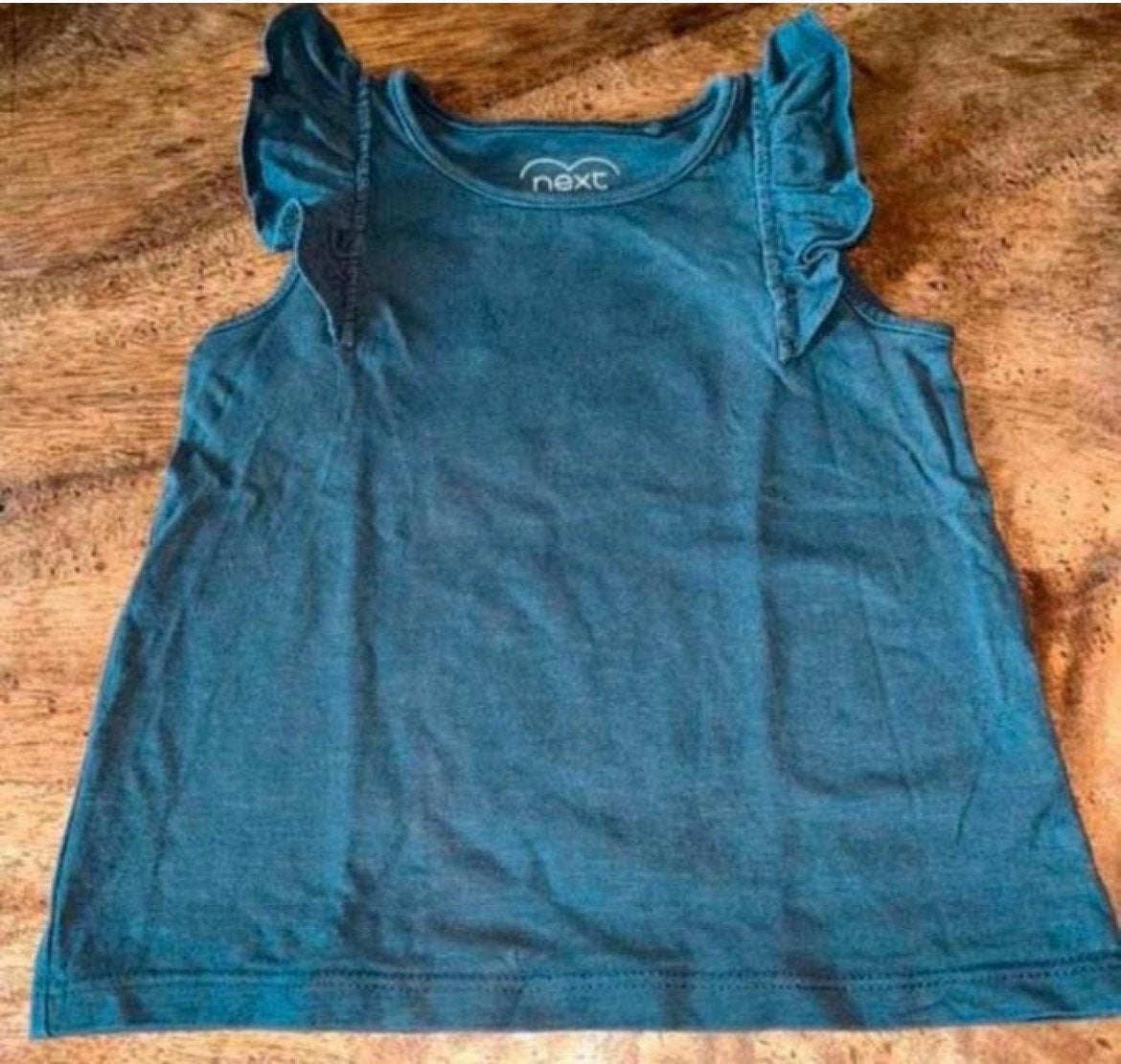 Shirtje topje mt 92 grijs meisje, Kinderen en Baby's, Kinderkleding | Maat 92, Ophalen of Verzenden, Zo goed als nieuw, Meisje
