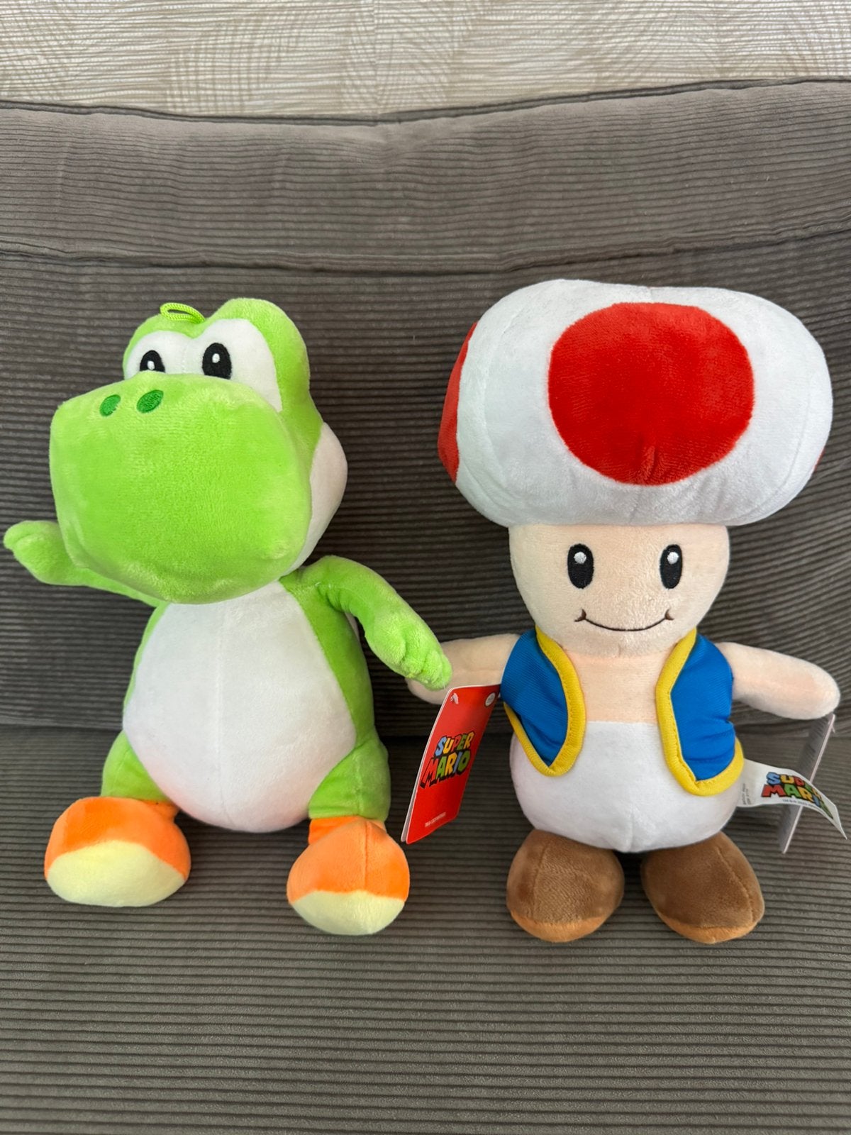 Yoshi & Toad knuffels (NIEUW) Super Mario, Ophalen of Verzenden, Nieuw
