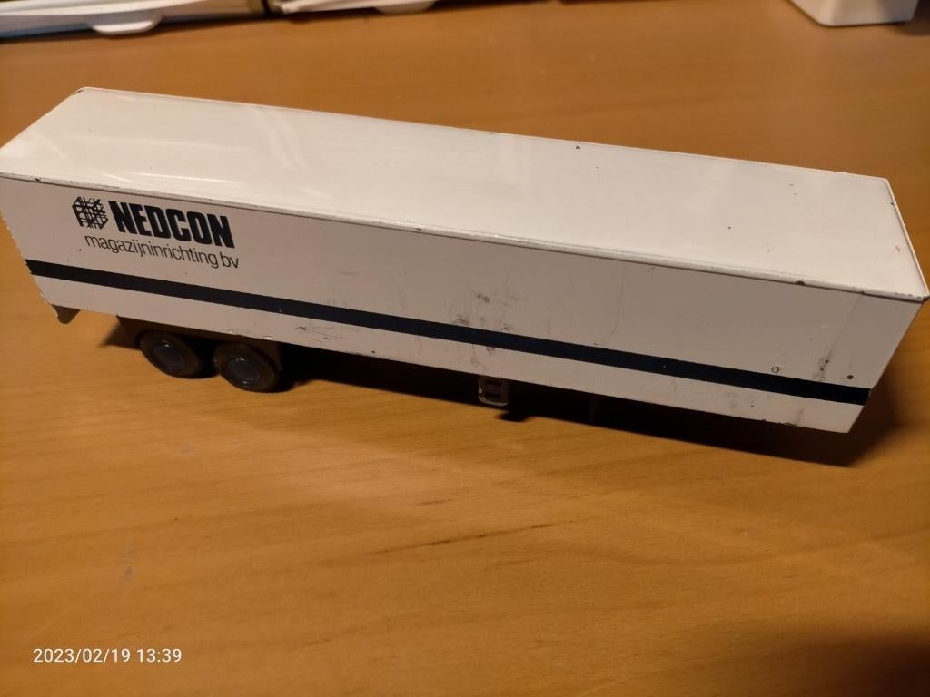 Lion car Nedcon trailer, Verzenden, Zo goed als nieuw, Bus of Vrachtwagen, Lion Toys
