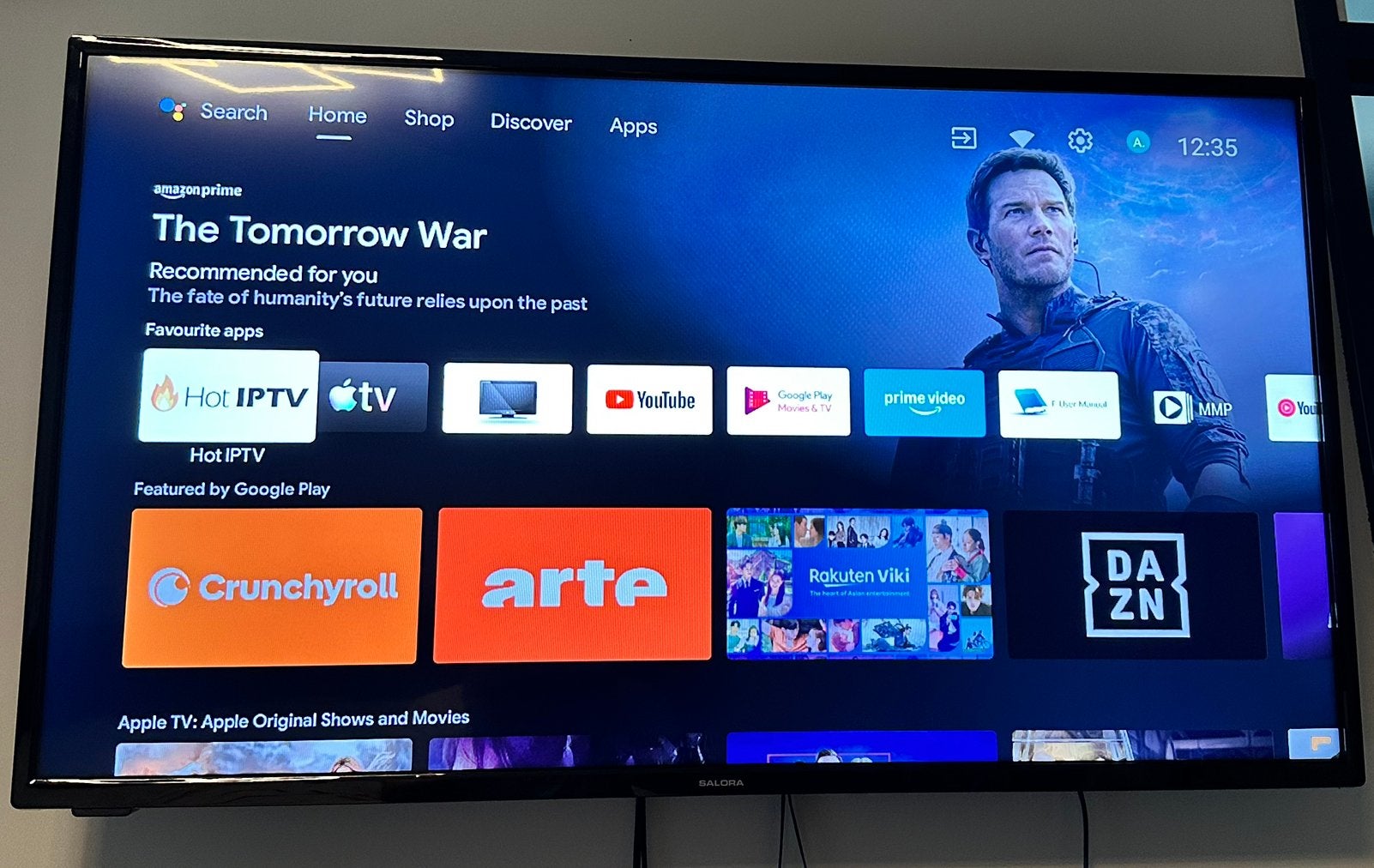 Salora SMART40TV – 40 inch Smart TV - Full HD Android TV, Ophalen, LED, 50 Hz, Zo goed als nieuw