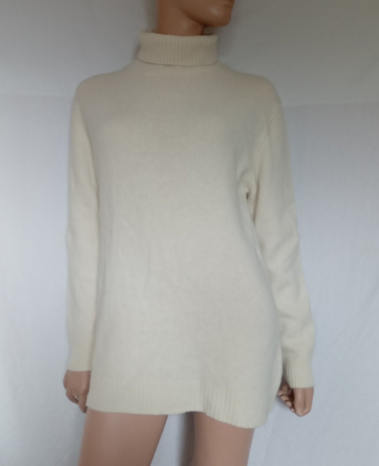 MARCO PECCI Trui , Maat 44 , WOL, Kleding | Dames, Truien en Vesten, Ophalen of Verzenden, Zo goed als nieuw, Maat 42/44 (L), Wit