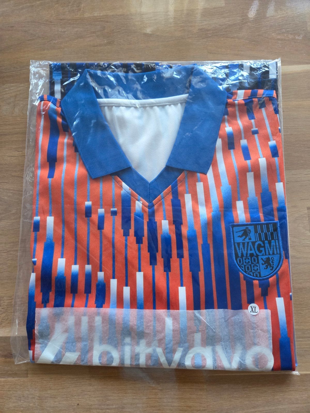 Bitvavo WAGMI Shirt - Oranje/Blauw - Maat XL, Meerkleurig, Ophalen of Verzenden, Bitvavo, Maat 56/58 (XL)