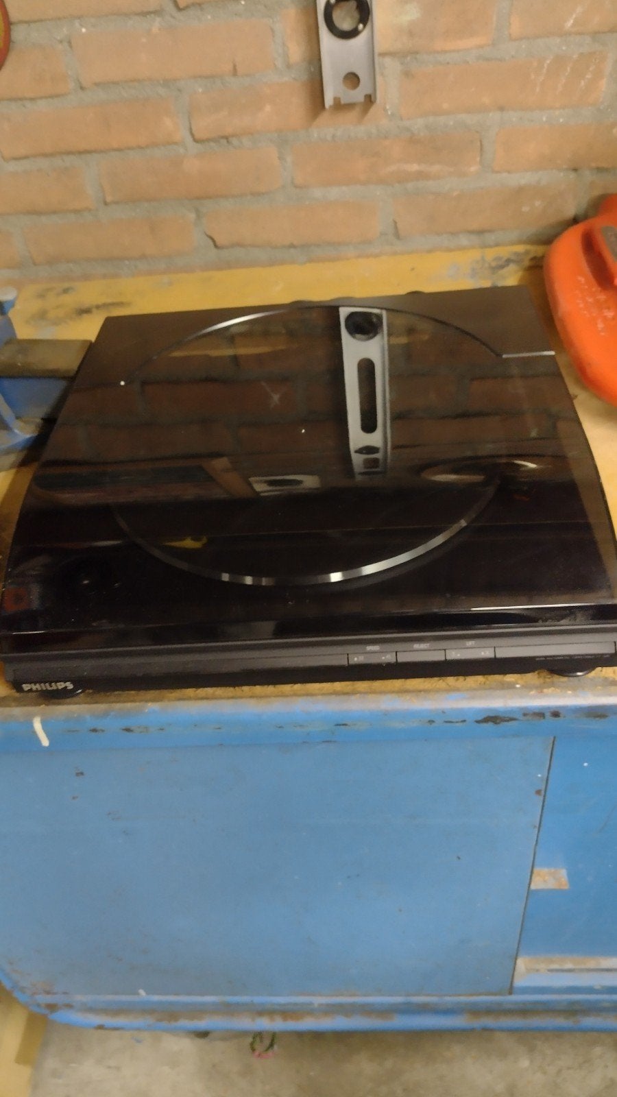 Philips FP 320 Semi-automatische Platenspeler, Philips, Gebruikt, Automatisch, Ophalen of Verzenden