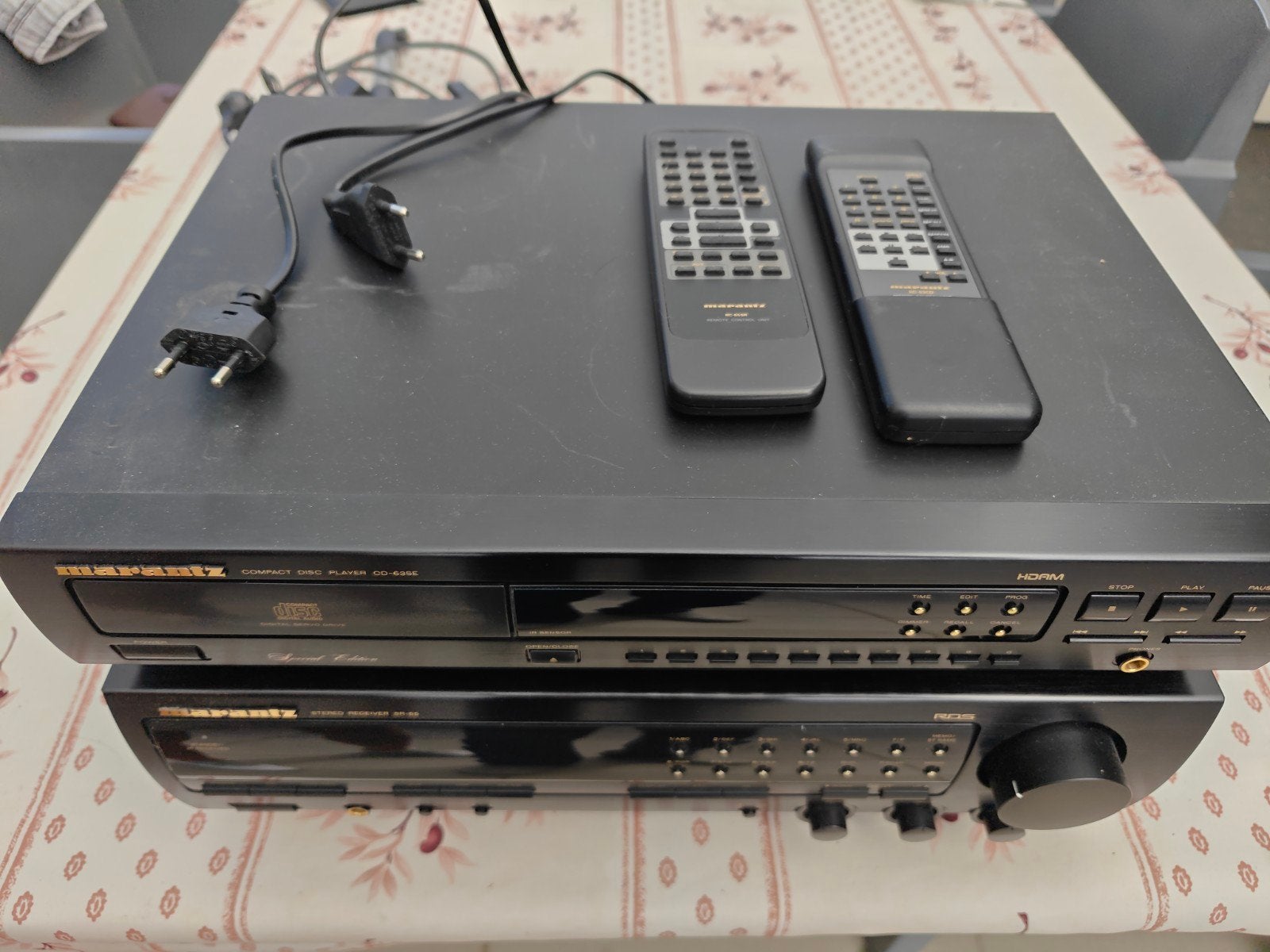 Marantz CD-63SE & SR-65 Receiver, Ophalen
