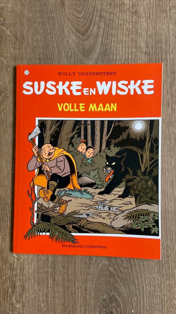 Suske en Wiske “Volle Maan” nr 252 eerste druk 1997, Boeken, Eén stripboek, Ophalen of Verzenden, Zo goed als nieuw