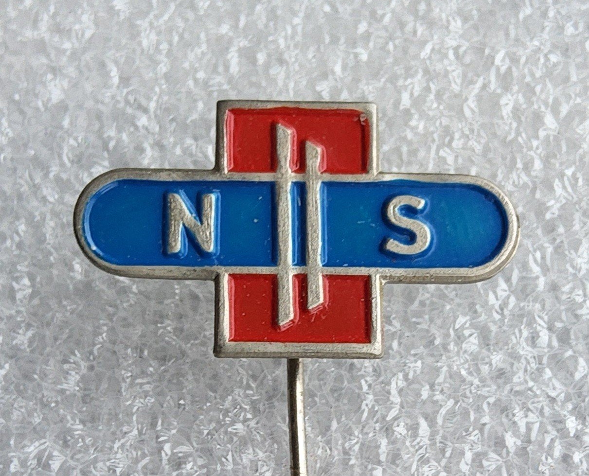 Vintage NS Speldje - Nederlandse Spoorwegen, Ophalen of Verzenden, Gebruikt, Overige onderwerpen, Speldje of Pin