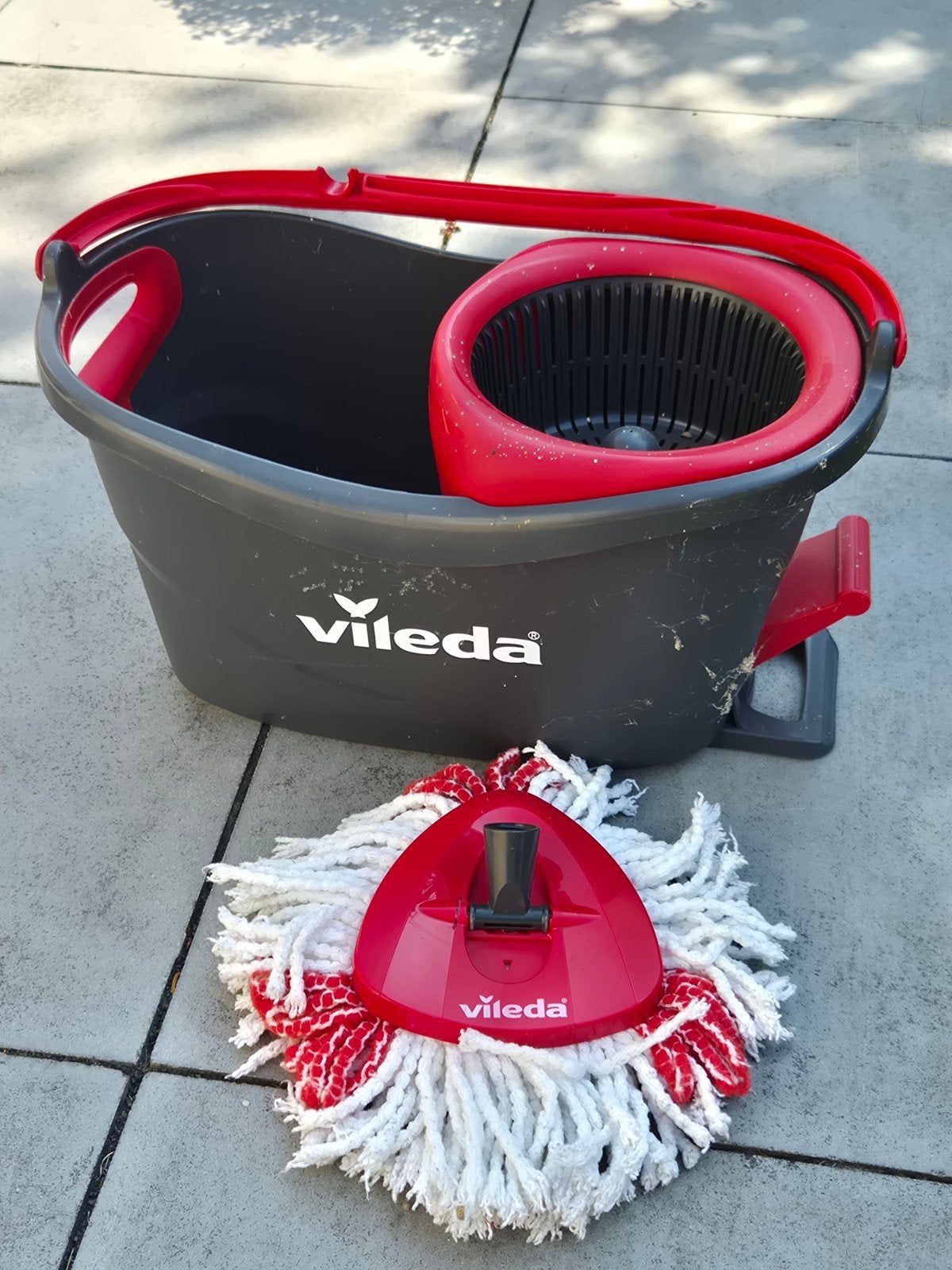 Vileda Vloermop en Emmer Set - Compleet en Schoon, Ophalen, Mop of Dweil