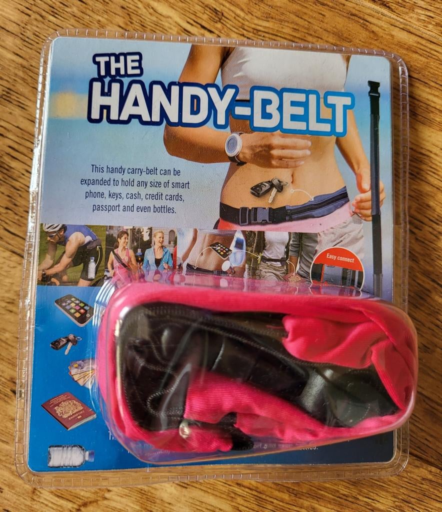 The handy belt kleur roze met zwart, zie omschrijving!, Ophalen of Verzenden, Nieuw, Roze, Overige typen