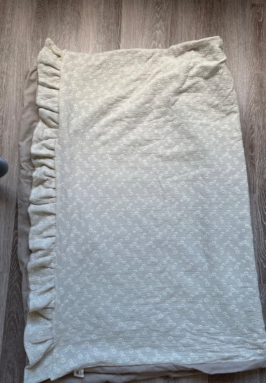 Hand gemaakte baby set, Jongetje of Meisje, Wit, Ophalen of Verzenden, Zo goed als nieuw