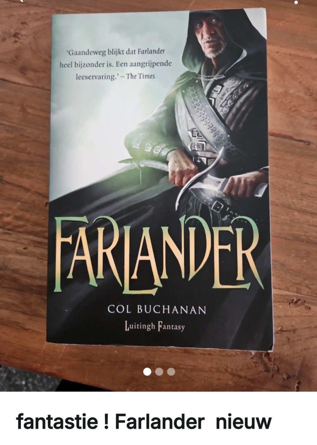 Farlander - Col Buchanan (Fantasy Boek), Boeken, Ophalen of Verzenden, Zo goed als nieuw, Col Buchanan