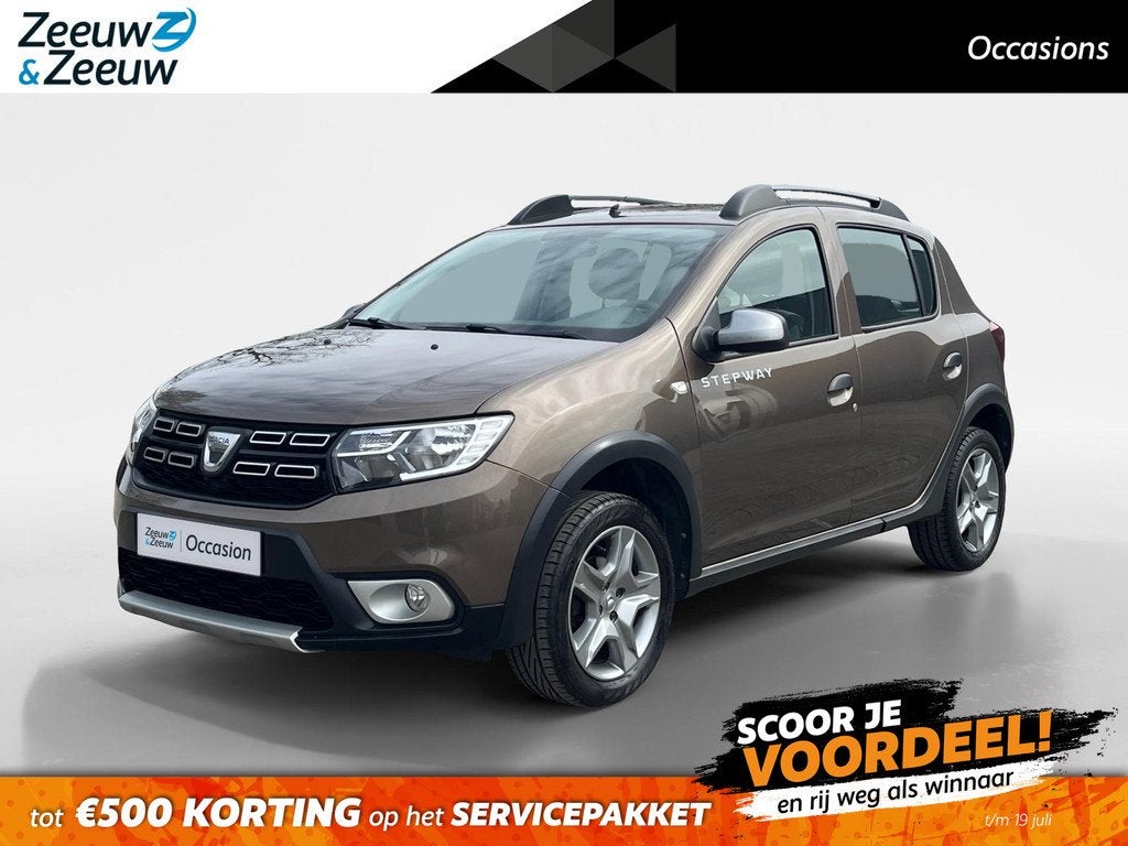 Dacia Sandero 0.9 TCe Tech Road | Airco, Auto's, Dacia, Bedrijf, Te koop, Sandero, ABS, Airbags, Airconditioning, Alarm, Android Auto