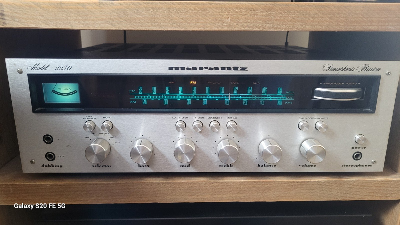 Marantz Model 2230 Stereofonische Receiver, Audio, Tv en Foto, Versterkers en Receivers, Gebruikt, Ophalen, Marantz, Minder dan 60 watt