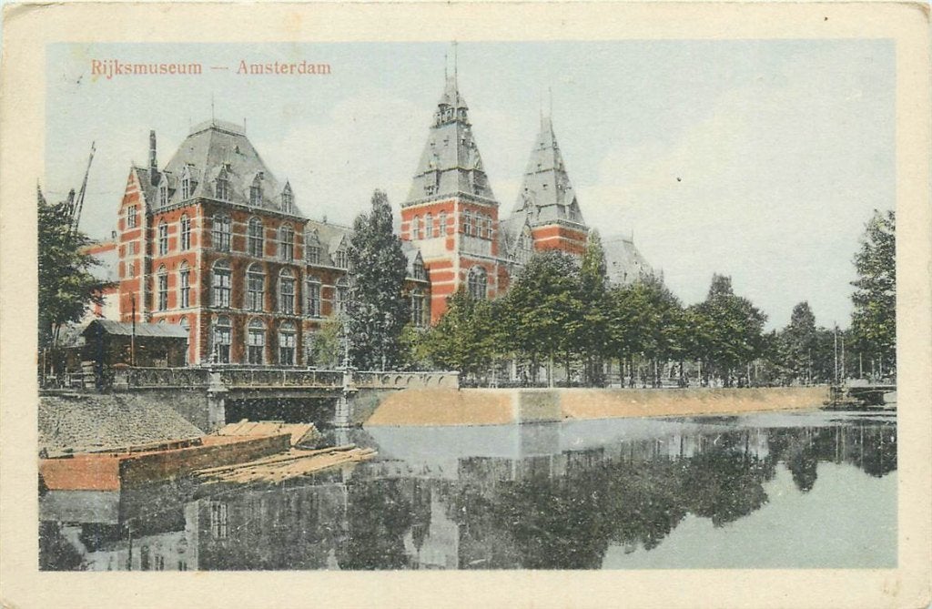 701-372-033 Amsterdam Rijksmuseum, Ophalen of Verzenden, Voor 1920, Noord-Holland