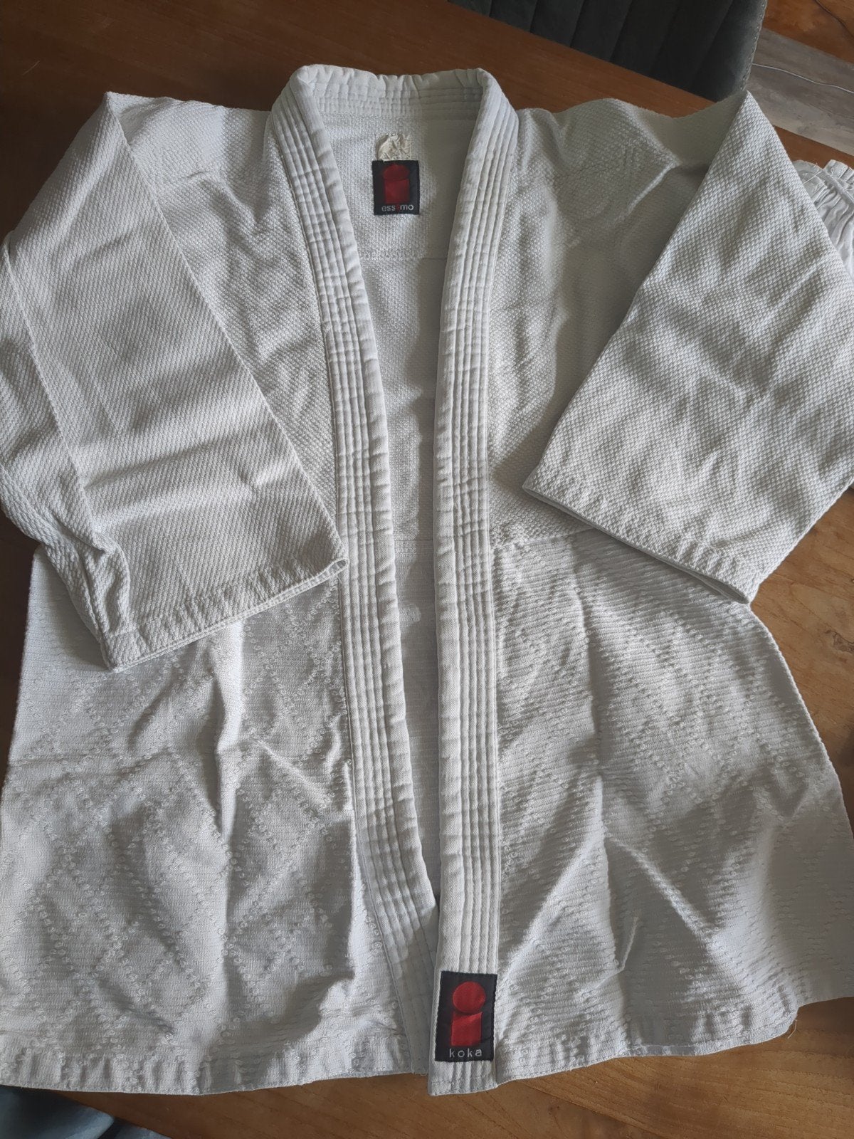 Essimo Judopak Maat 170 - goede staat!, Sport en Fitness, Vechtsporten en Zelfverdediging, Maat XS of kleiner, Judo, Vechtsportpak
