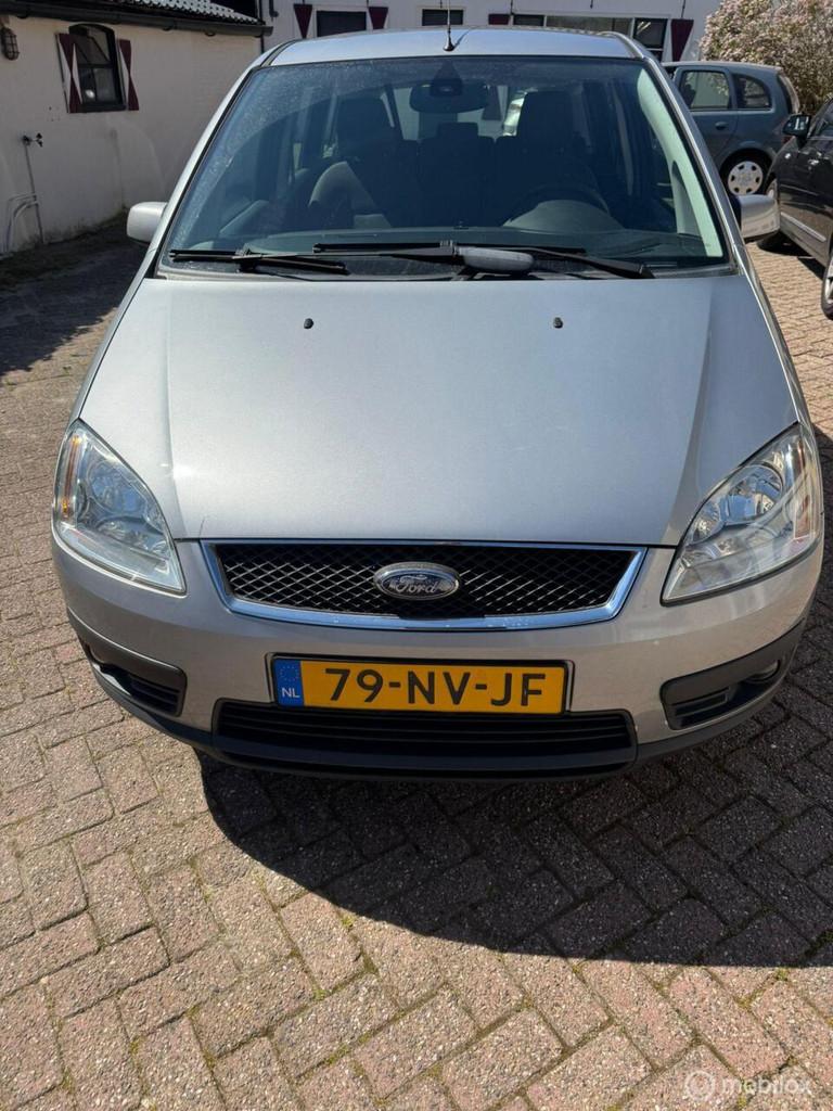 Ford Focus C-Max 1.8-16V Ghia, Auto's, Ford, Voorwielaandrijving, Multifunctioneel stuurwiel, Stof, Gebruikt