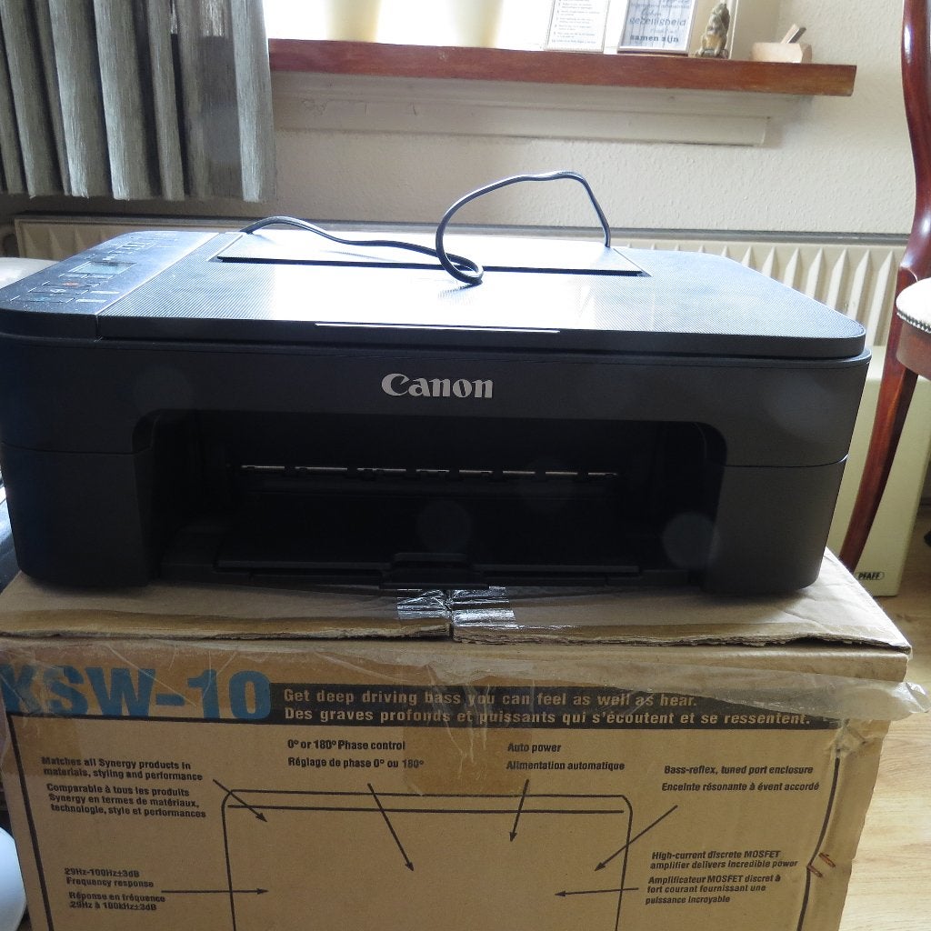 Te koop canon printer ts 3350, Gebruikt, Printer, Inkjetprinter, Draadloos
