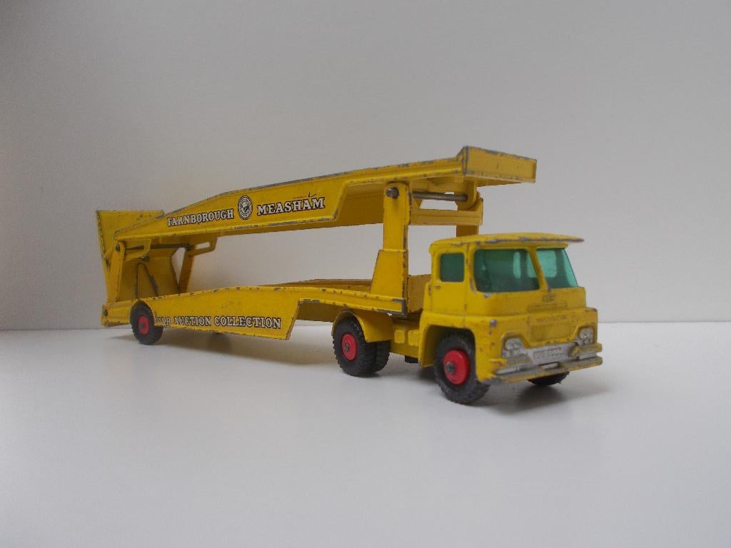 6462 Guy Warrior Tractor Car Transporter Lesney Matchbox K8, Ophalen of Verzenden, Gebruikt, Bus of Vrachtwagen