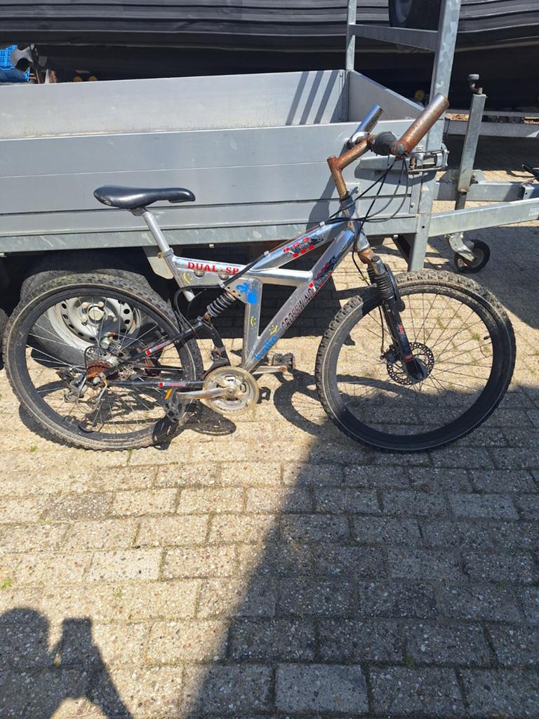 Opknap mountainbike gratis af te halen, Overige merken, Gebruikt, Ophalen of Verzenden, Schijfrem