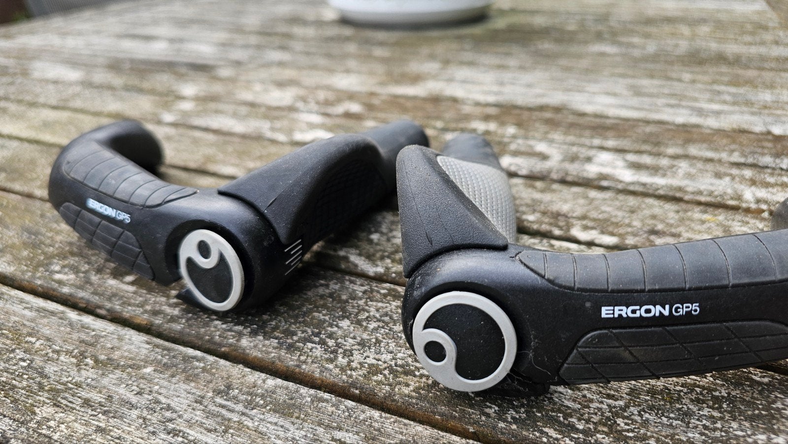 Ergon GP5 Evo handvatten met bar-ends, Ophalen of Verzenden, Zo goed als nieuw, Ergon