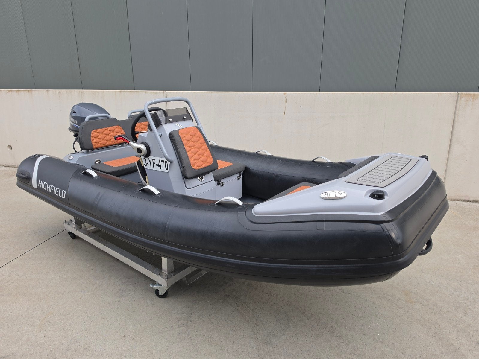 Highfield Sport 360 Hypalon met Yamaha 25pk buitenboordmotor