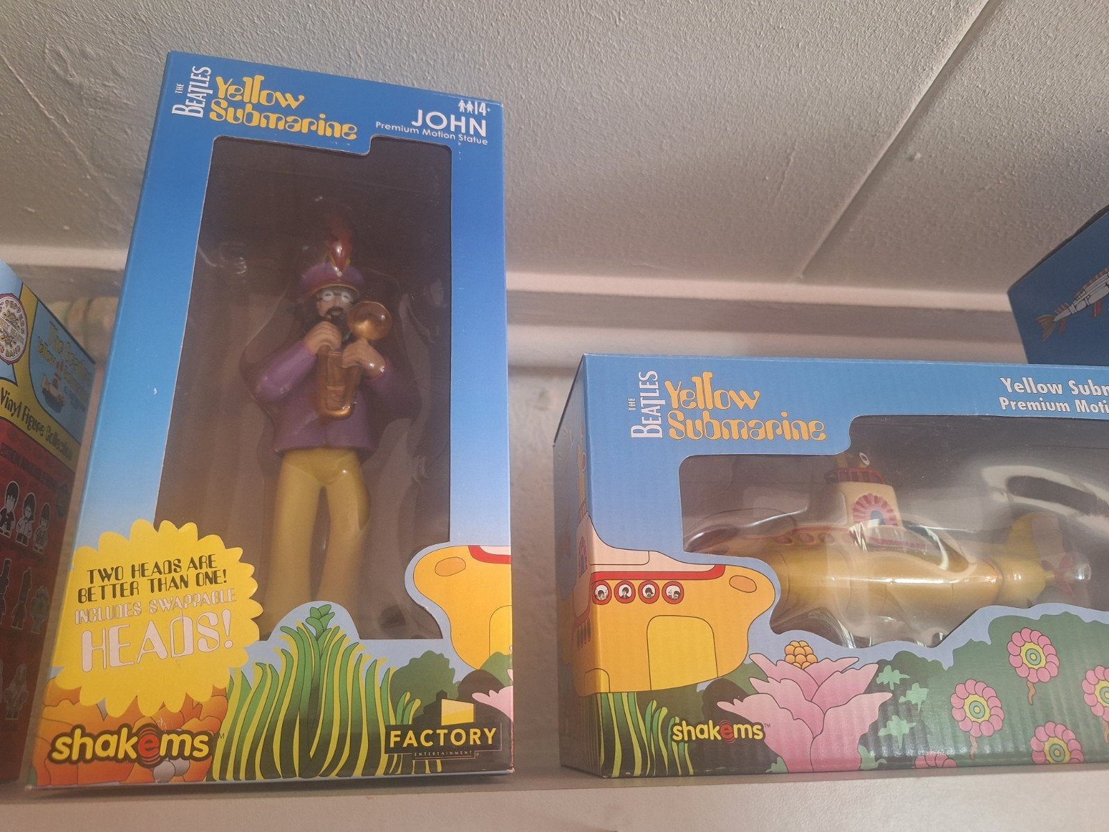 The Beatles Yellow Submarine, beeldjes, nieuw in doos, Verzenden, Nieuw, Mens