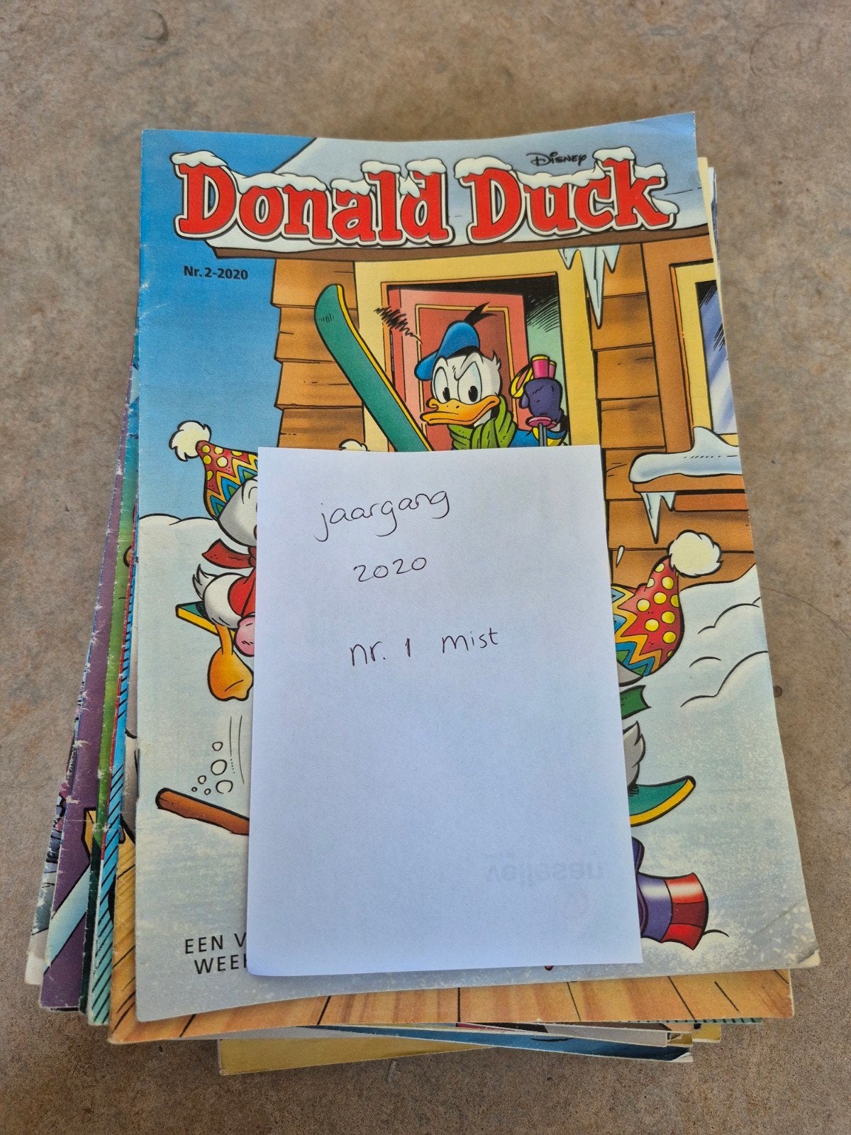 Donald Duck Jaargangen 2020, 2022, 2023, 2024, 2025, Boeken, Complete serie of reeks, Ophalen, Gelezen