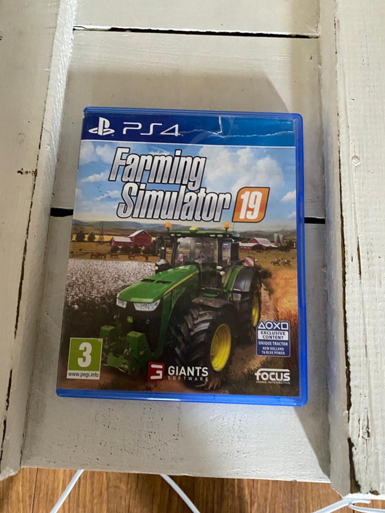 Farming Simulator 19 PS4 - Landbouw Simulatie Game, Spelcomputers en Games, Games | Sony PlayStation 4, Zo goed als nieuw, Simulatie