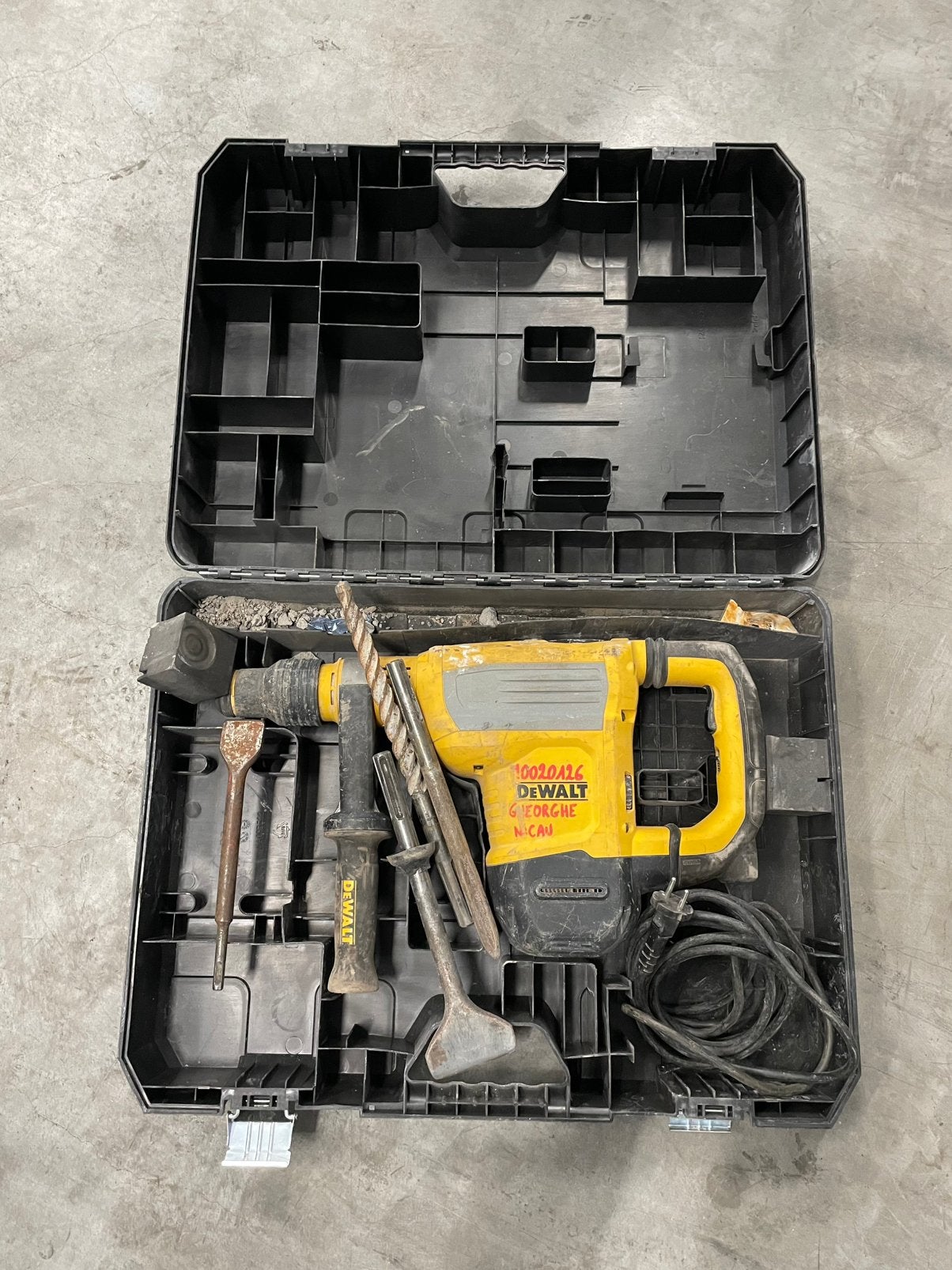 DeWALT D25614K-QS Combihamer 1350W sloophamer/kangoo, Ophalen, Zo goed als nieuw, Boor- en/of Breekhamer