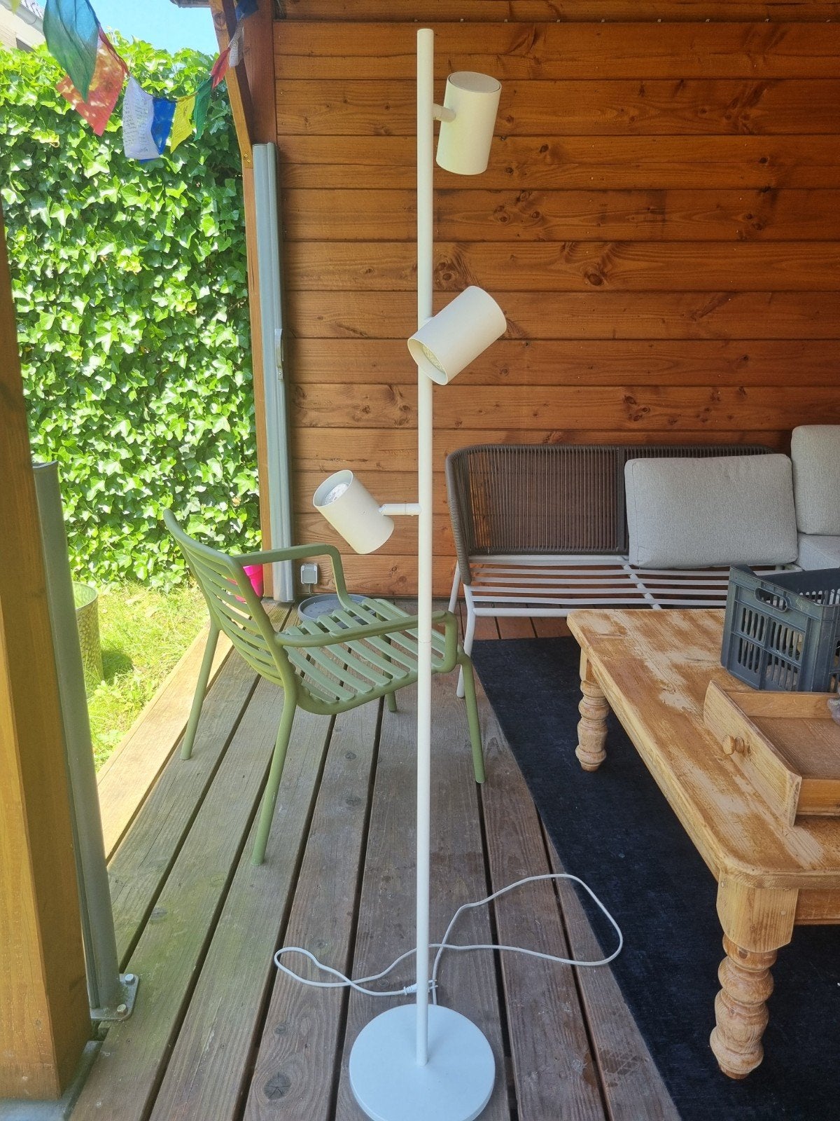 Nymane vloerlamp, Ophalen, Zo goed als nieuw, Metaal, 150 tot 200 cm